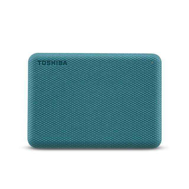 Toshiba 4tb 2,5" usb3.2 canvio advance zöld hdtca40eg3ca