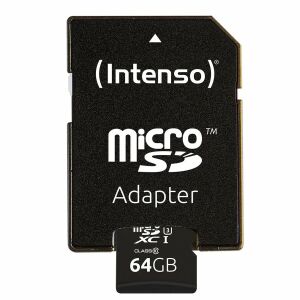 Intenso 64GB microSDXC UHS-I Professional V30
