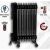 Camry CR7810 LED Ölradiator mit Display, Fernbedienung, 9 Rippen, schwarz 95306162
