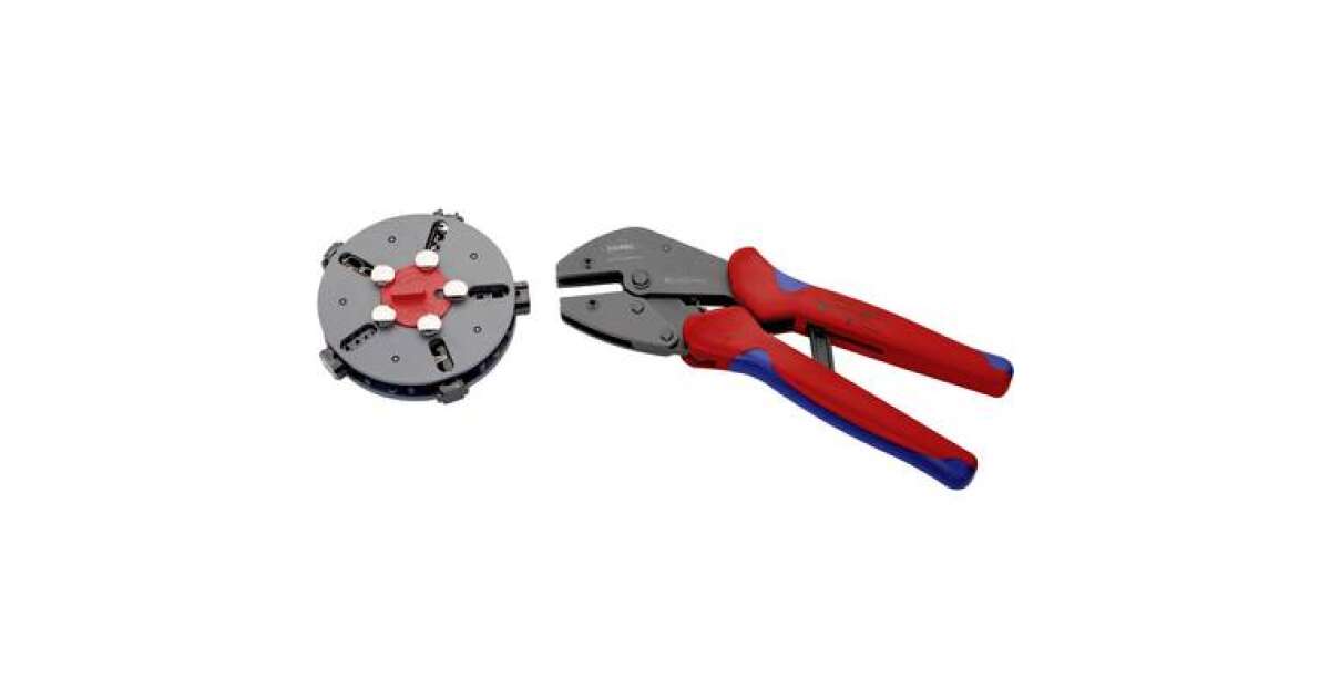 Knipex MultiCrimp 973302 Krimpelő fogó gyorscsere tárral | Pepita.hu