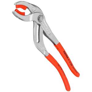 Rúrkový kľúč Knipex 81 13 250, chrómovaný, červené rukoväte - Kliešte