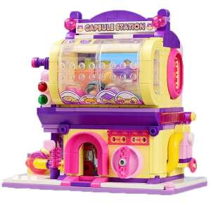 QMAN Keeppley Stație de capsule Shiba Inu, set de construcție - Jocuri creative și de construcție