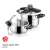 Tescoma ULTIMA DUO pressure cooker set, 4.0 l and 6.0 l, stainless steel, with glass lid, Red Dot Design Award 2017 winner