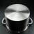 Bottom of Tescoma PRESIDENT 3L stainless steel pot with glass lid, 20cm diameter