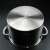 Bottom of Tescoma PRESIDENT 3L stainless steel pot with glass lid, 20cm diameter