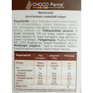 Choco Panna forró csoki Narancs 30g 73832502 