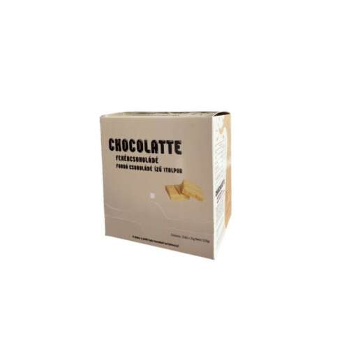 Chocolatte forró csokoládé ízű italpor, fehércsokoládé - Forró csokoládé