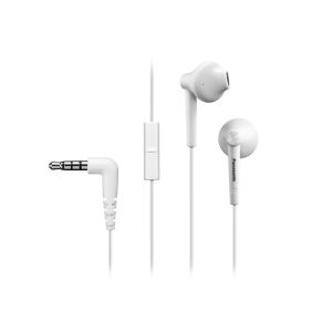 Panasonic RP-TCM55E-W White In-Ear Headphones with Microphone - Headphone and Bluetooth Speaker