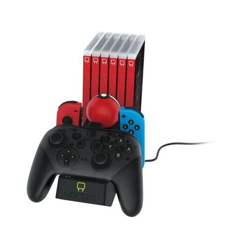 Venom VS4900 Nintendo Switch controller charging dock with game storage