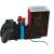 Venom VS4900 Nintendo Switch charging station with controllers and game cartridges, black