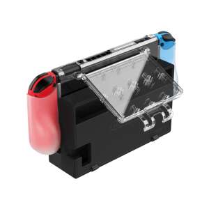 Venom VS4903 Nintendo Switch védőtok játéktartóval, dokkolt nézet - Venom