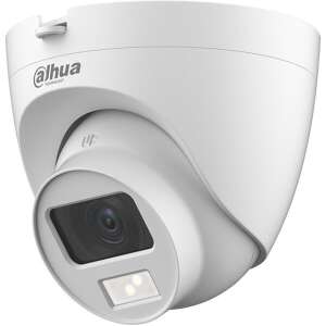 Dahua Analogue Turret Camera - HAC-HDW1200CLQ-IL-A (SmartColor, 2MP, 2.8mm, exterior, IR20m+LED20m, IP67, microfon, 12VDC) 110090721