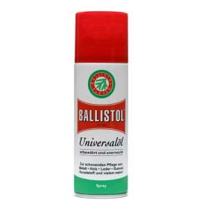 Ballistol univerzális olaj spray, 25 ml, fém, fa, bőr, gumi, műanyag és egyéb anyagokhoz - Vadászat