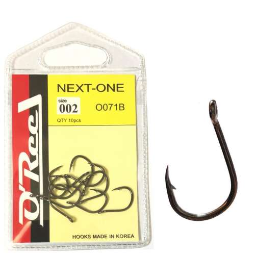 Next-One O071B méret 002 pontyozó horog, 10 darab