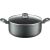 Ambition Graphite 28 cm-es fazék fedővel, tapadásmentes indukciós edény
