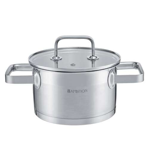 Ambition Master 16 cm Edelstahl-Topf mit Deckel