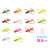 Delphin Manya UV Nymph Gumihal - 10,5 cm 77920280