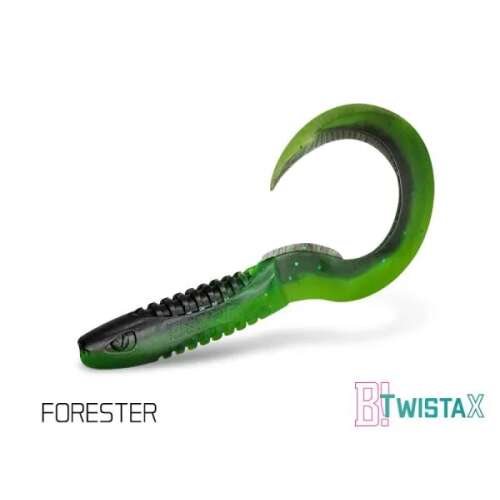 Delphin TwistaX Eeltail Forester 15cm UV-aktív horgászcsali - Gumicsali és twister