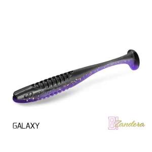 Delphin Zandera UVs lágy gumihal, 15cm, Galaxy szín, horgászcsali - Horgász csali