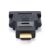 Конвертор Gembird HDMI - DVI, M/F черен, HDMI към DVI адаптер 73883780