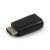 Adapter Gembird HDMI na VGA, czarny