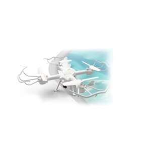 Phantom G8 drone with built-in camera, white, 360 degree rotation, 6 axis gyro, HD camera - Drone
