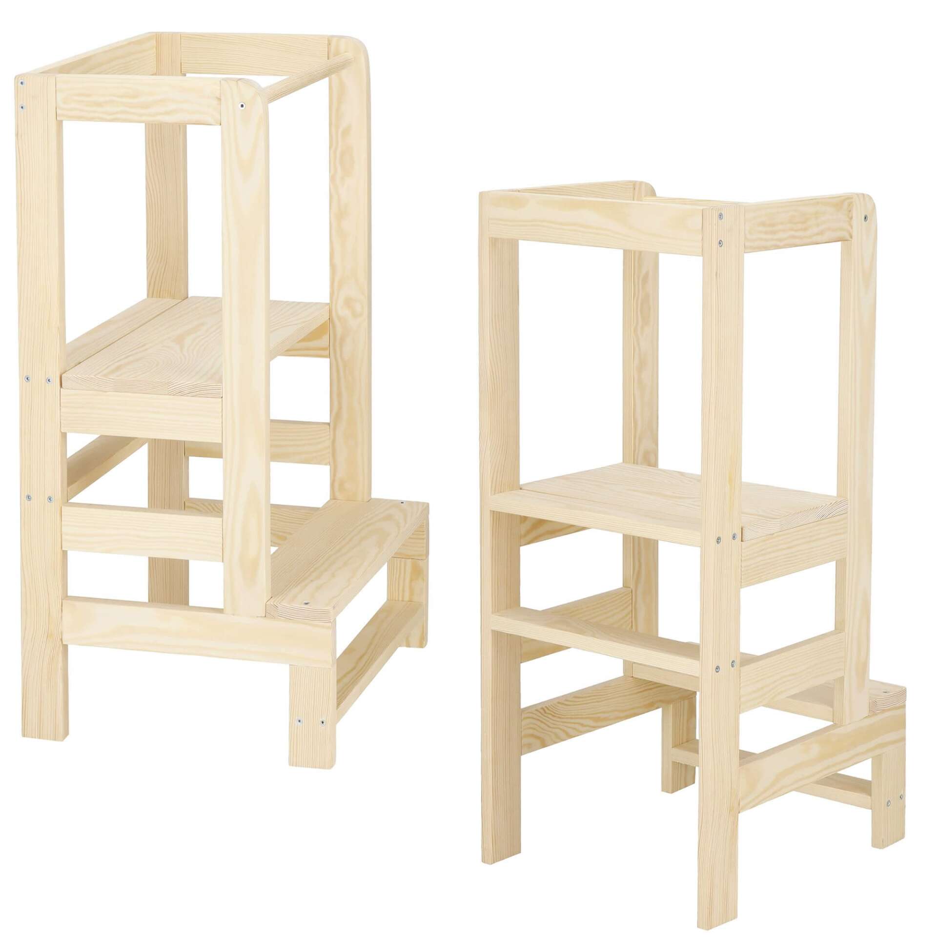 Dechland Gyerek tanulótorony, konyhai fellépő állítható magasságg...