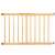 Dechland adjustable safety gate, 72-122cm, brown, wooden, for stairs, doorways, hallways