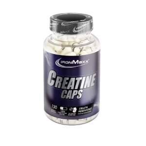 IronMaxx Creatine Caps 130 kapszula, kreatin-monohidrát kiegészítő az izomnövekedéshez és a teljesítményhez - Táplálékkiegészítő