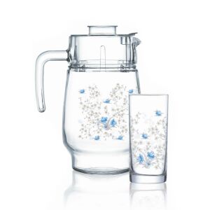 Luminarc Romantique Üdítős Szett - 1,6L Kancsó és 6 db Pohár 138902150 - Kancsó