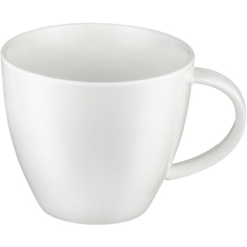 Ambition Kubiko 220 ml porcelán bögre, fehér kávés csésze - Teáscsésze