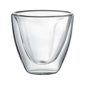 Чаша Ambition Mia с двойни стени, 150 ml, сърцевидна - Стъкло