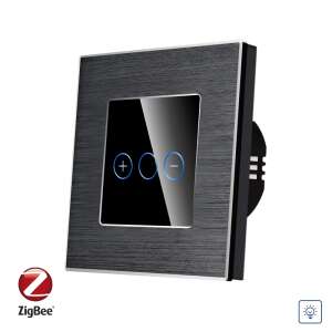 LUXION Zigbee Dimmer kapcsoló alumínium kerettel, okos otthon világításvezérlés - Okos eszköz