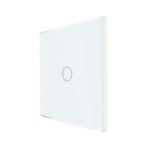 LUXION Egyszerű Üveg Érintőkapcsoló Panel, Egyes kapcsolóhoz