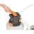 Bestway Flowclear 8327 L/h Sand Filter Pump for Above Ground Pools, close-up of the valve