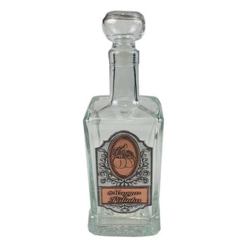 Magyar pálinka feliratú üveg - 500 ml - barackos