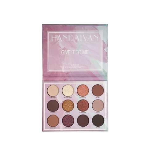Handaiyan Give It To Me 12 Farben Lidschatten Palette geöffnet