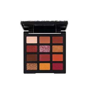 Handaiyan Eyeshadow Palette, 12 shades, open, showing colors, perfect game - Handaiyan