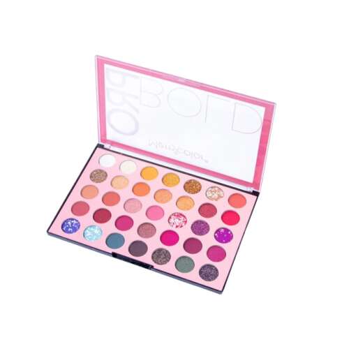 MerryColor ProBold 35 color eyeshadow palette open