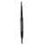 Focallure Auto Brows eyebrow pencil, dark grey, triangular tip, spiral brush, eyebrow shaping, long lasting