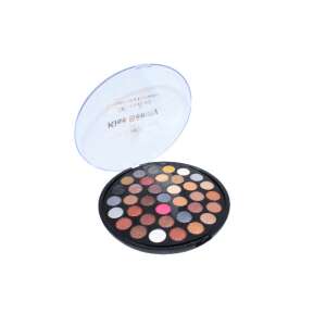 Kiss Beauty 36 Colors Makeup Kit, 36-cio kolorowa paleta cieni do powiek w ciepłych kolorach - Cień do powiek