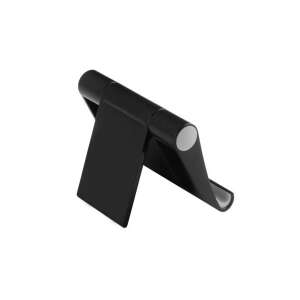 Fekete állítható telefon és tablet tartó - Autós tablet tartó