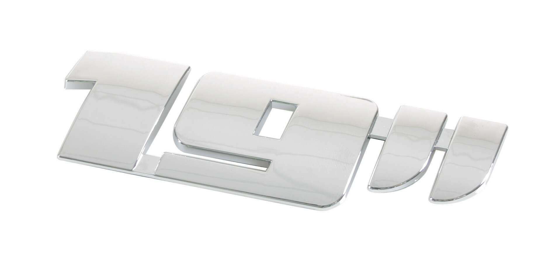 Autocolant 3D crom dimensiune janta - 19”