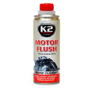 K2 Turbo Motor Flush Motortisztító, 250ml, gyorsan és hatékonyan tisztítja a motort, biztonságos a motor számára, meghosszabbítja a motor élettartamát - K2