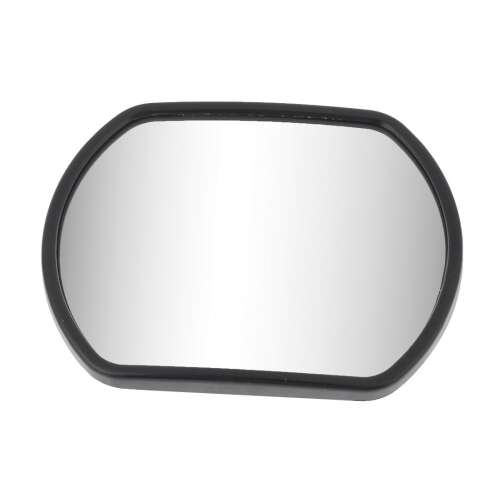 Vision Plus 10x14cm konvex holttér tükör, fekete keret - Lampa