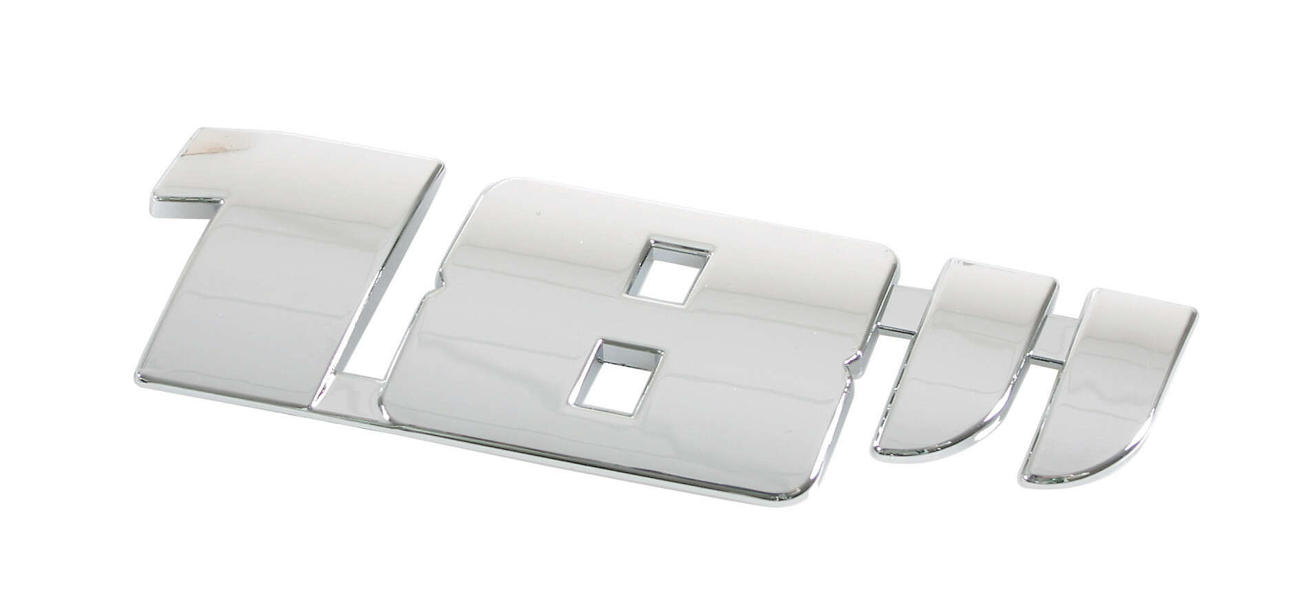 Autocolant 3D crom dimensiune janta - 18”