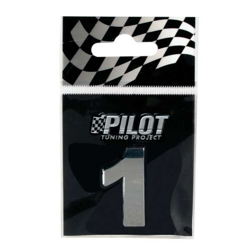 Pilot Tuning Project 3D Szám 1 Autós Matrica