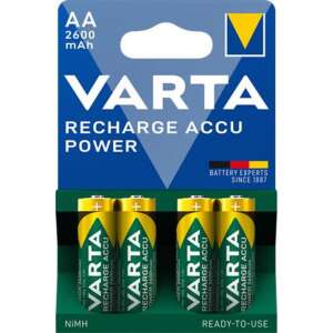 4 db Varta Ready2Use AA újratölthető elem, 2600 mAh - Varta Elem