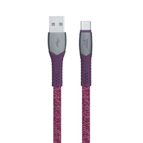 Kabel RivaCase Egmont PS6102 RD12 Type-C / USB 2.0, 1,2m, czerwony