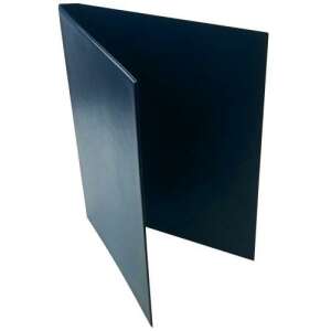 Kék A4-es PVC mappa cipzárral - Fortuna